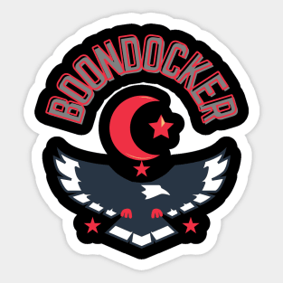 BOONDOCKER Sticker